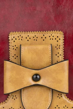 Discount Banned Retro Antieke Handtas In Rood