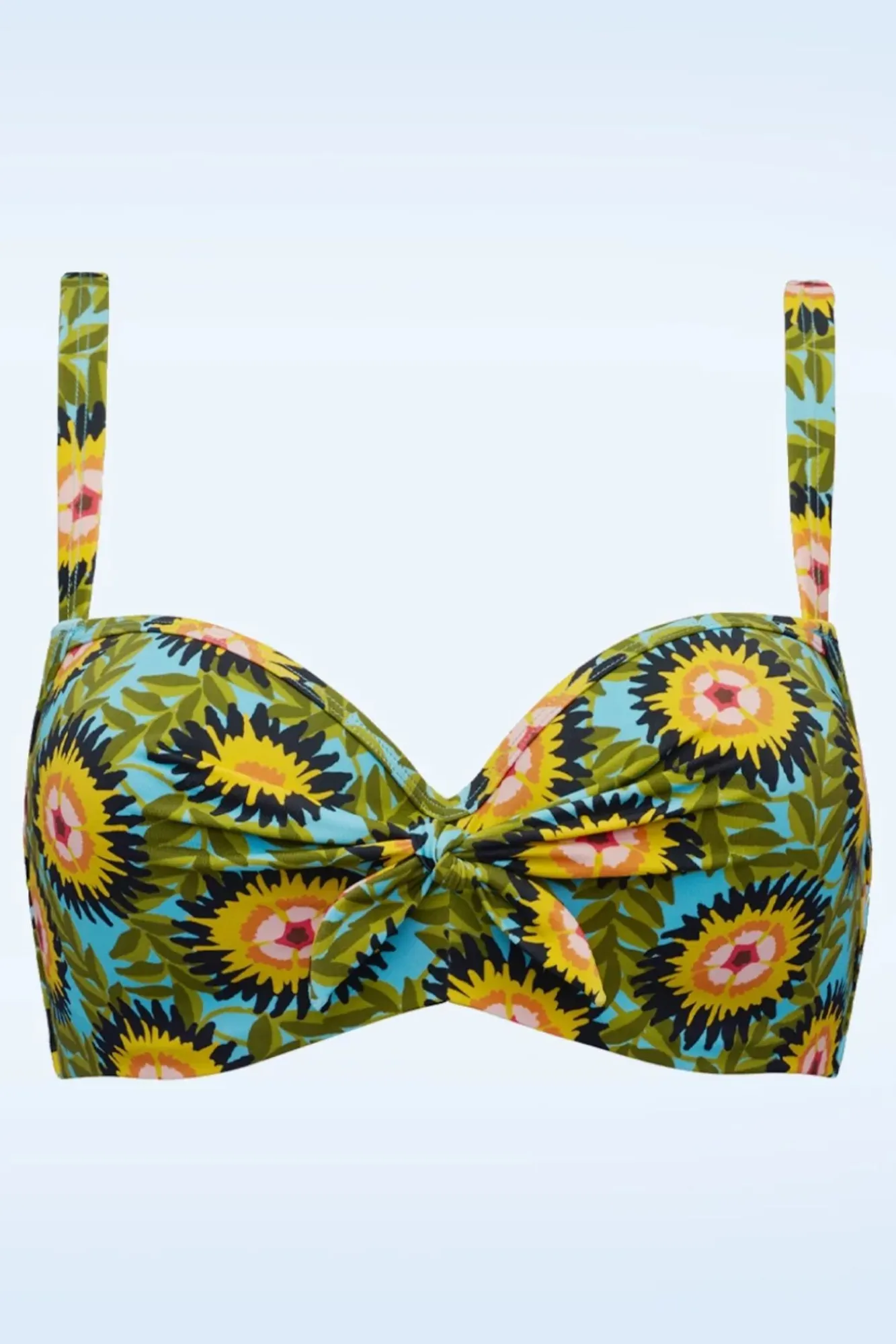Store Marlies Dekkers Bellini Flower Balconette Bikini Top In Multi