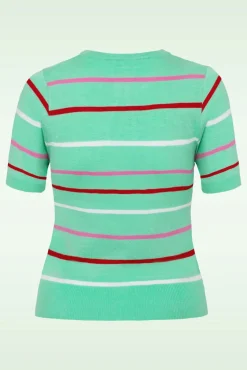 New Bunny Berry Cute Top In Mint