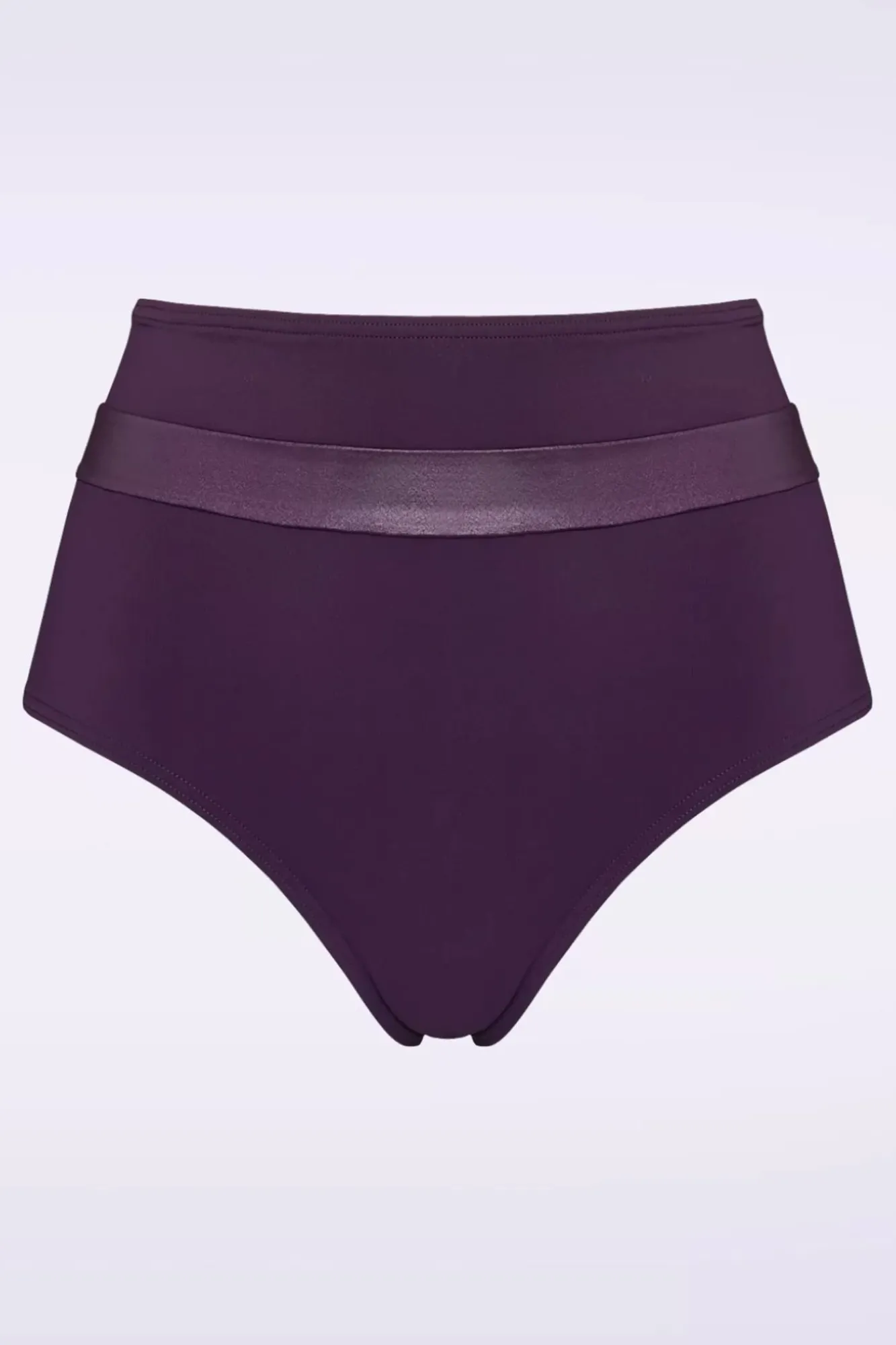 Clearance Marlies Dekkers Cache Coeur Slip Met Hoge Taille In Dieppaars
