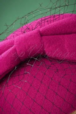 Clearance Banned Retro Candice-Hoed In Magenta