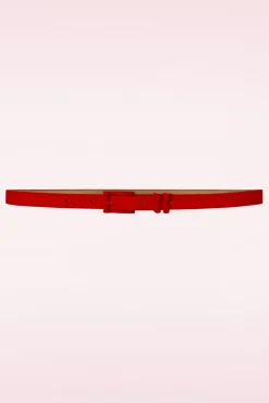 Outlet Banned Retro Cecile Riem In Krokodillenrood