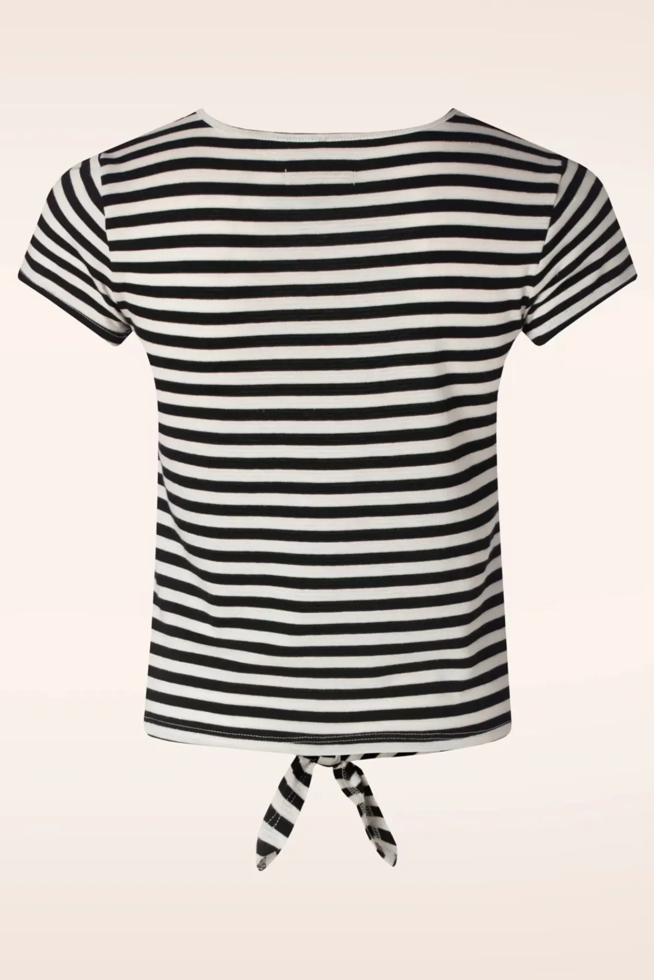 Best King Louie Chopito Stripe Knot T-Shirt In Zwart