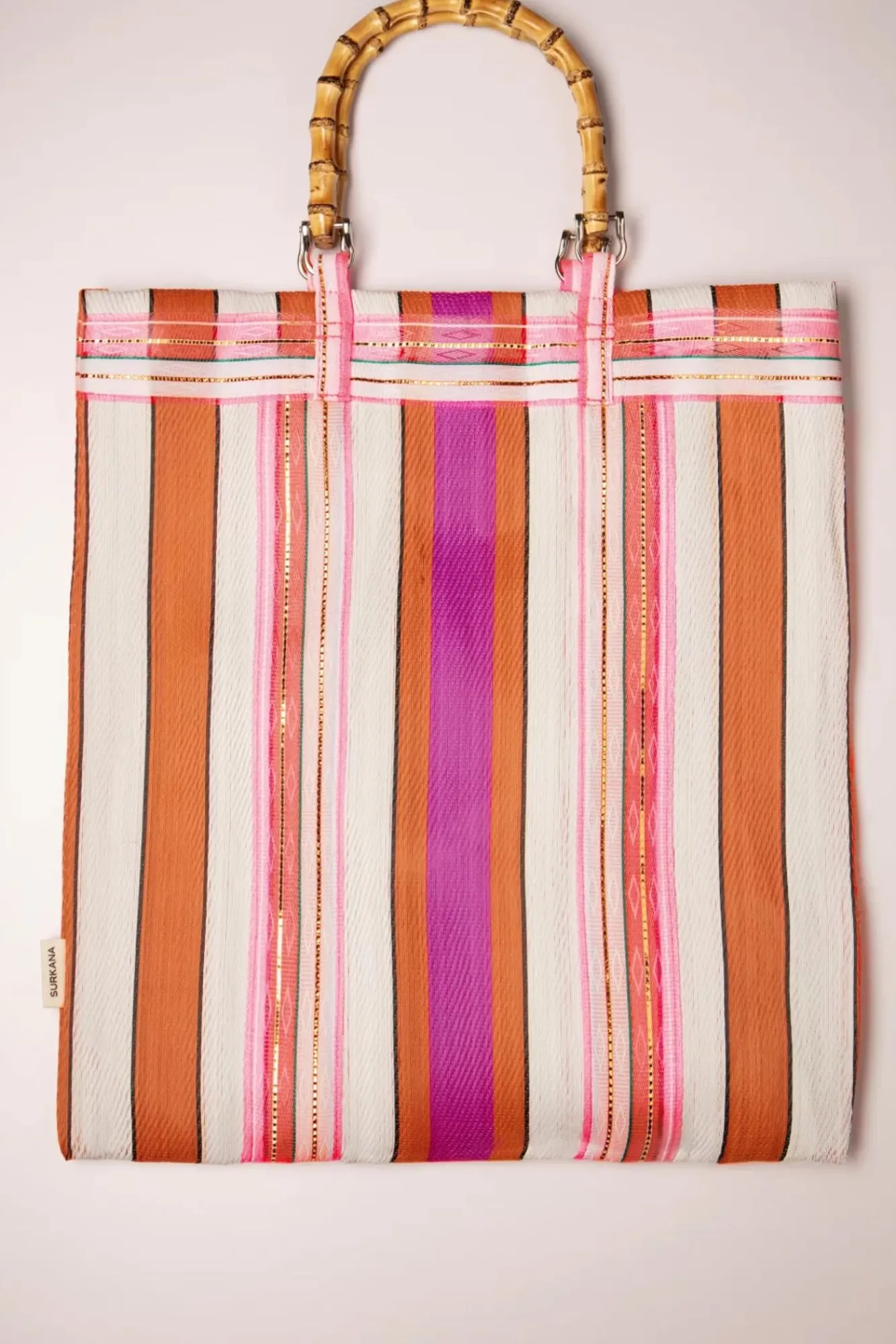 Shop Surkana Club Tropicana Shopper Tas In Oranje