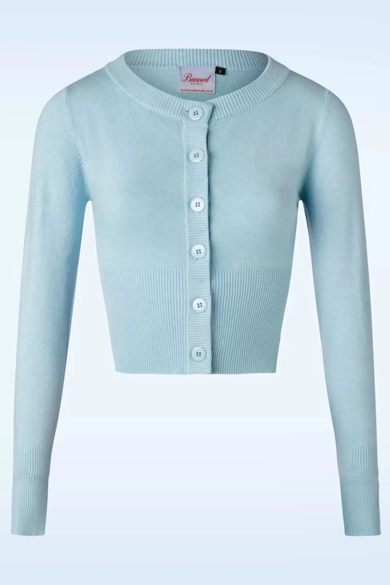 Best Sale Banned Retro Dolly Vest In Lichtblauw