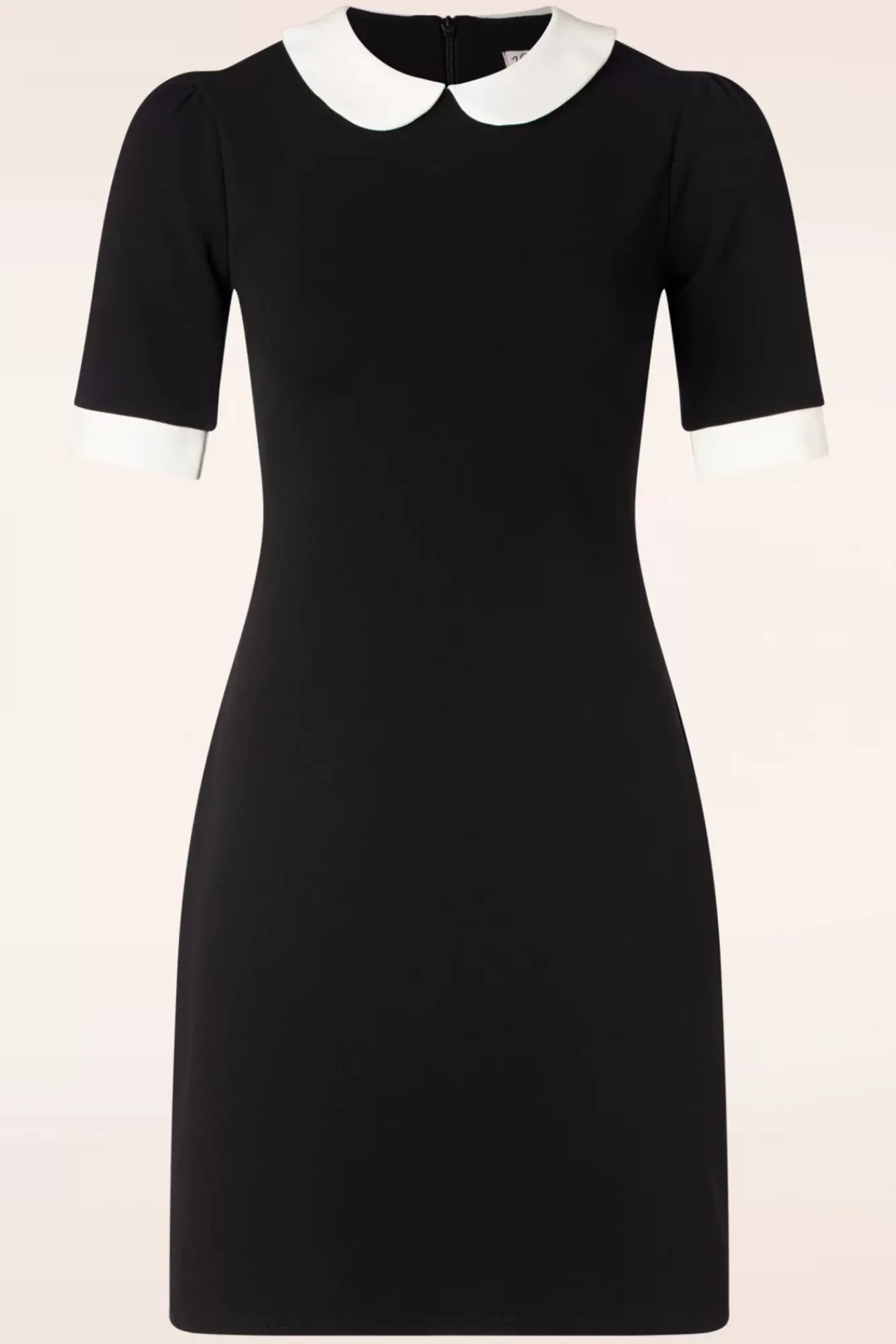Flash Sale Vintage Chic for Topvintage Ebony Jurk In Zwart En Wit