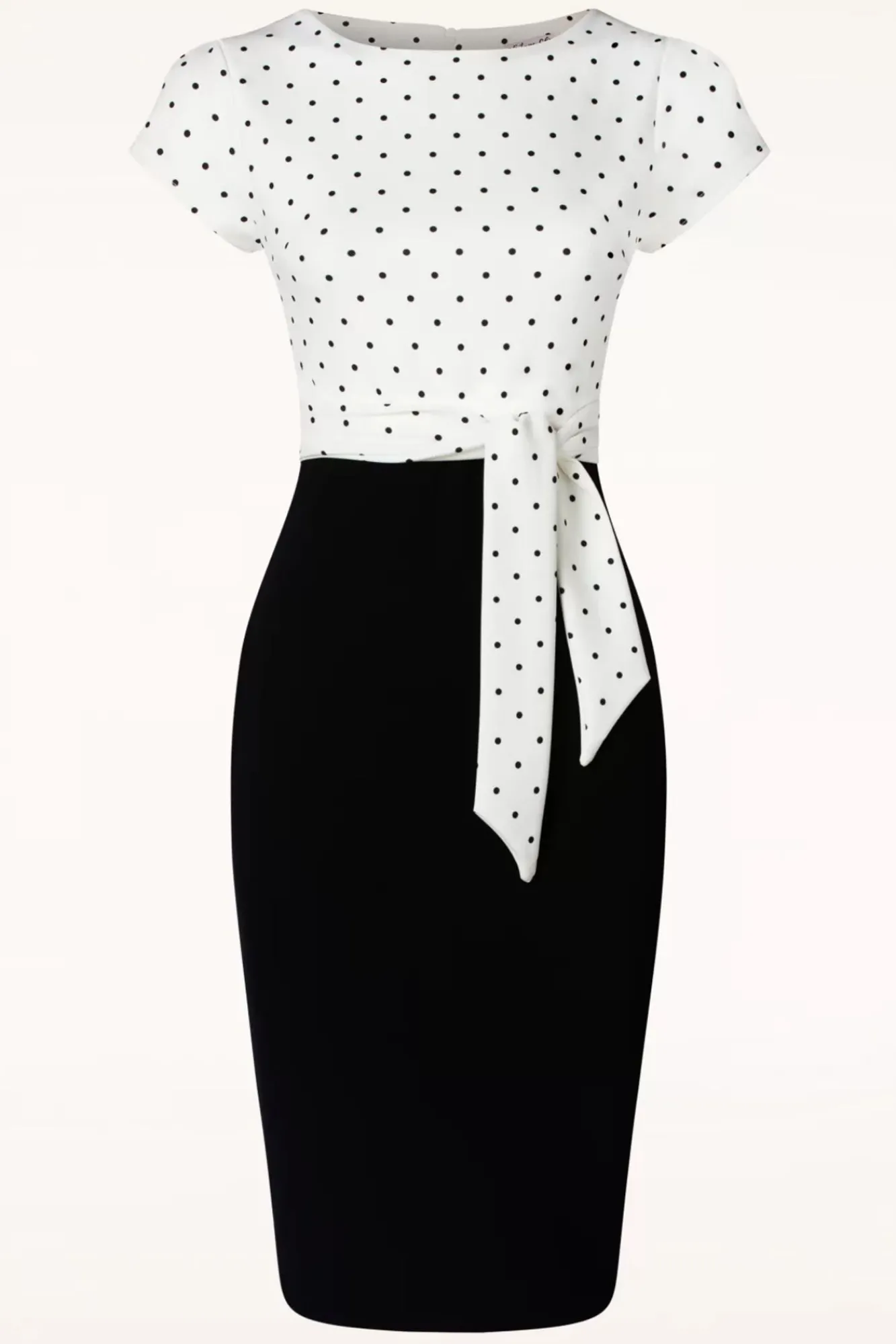 Sale Vintage Chic for Topvintage Elise Jurk In Zwart En Wit