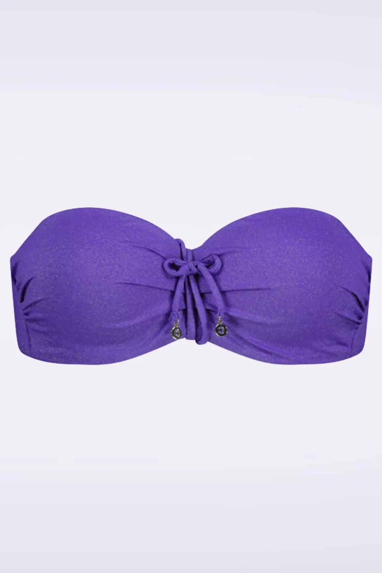 Hot Cyell Evening Glam Padded Bikini Top In Paars