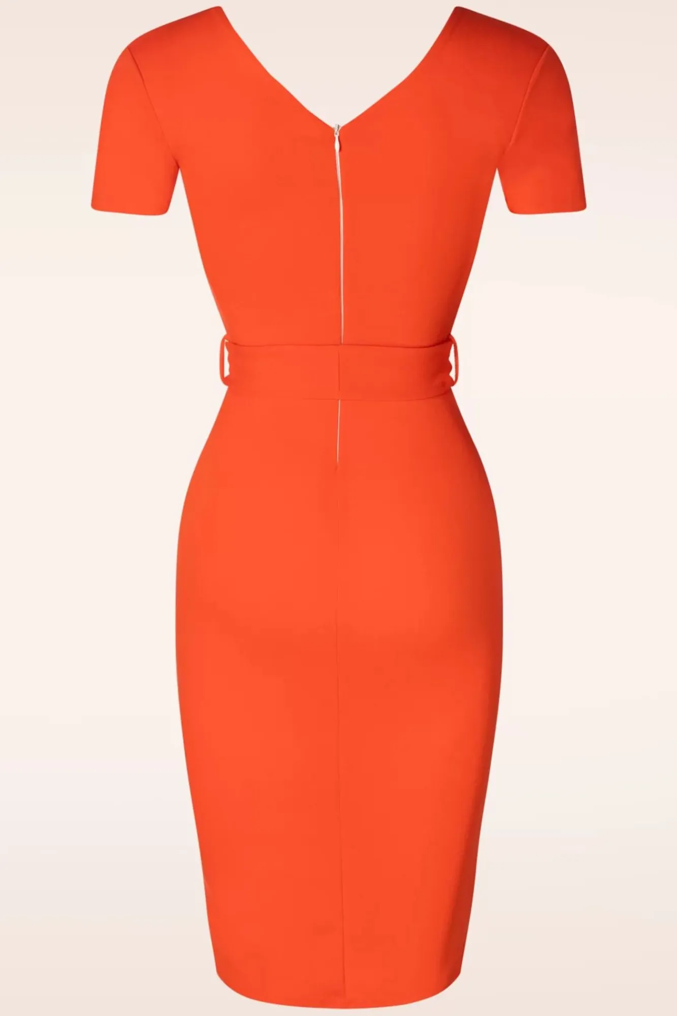 Discount Vintage Chic for Topvintage Evie Pencil Jurk In Oranje