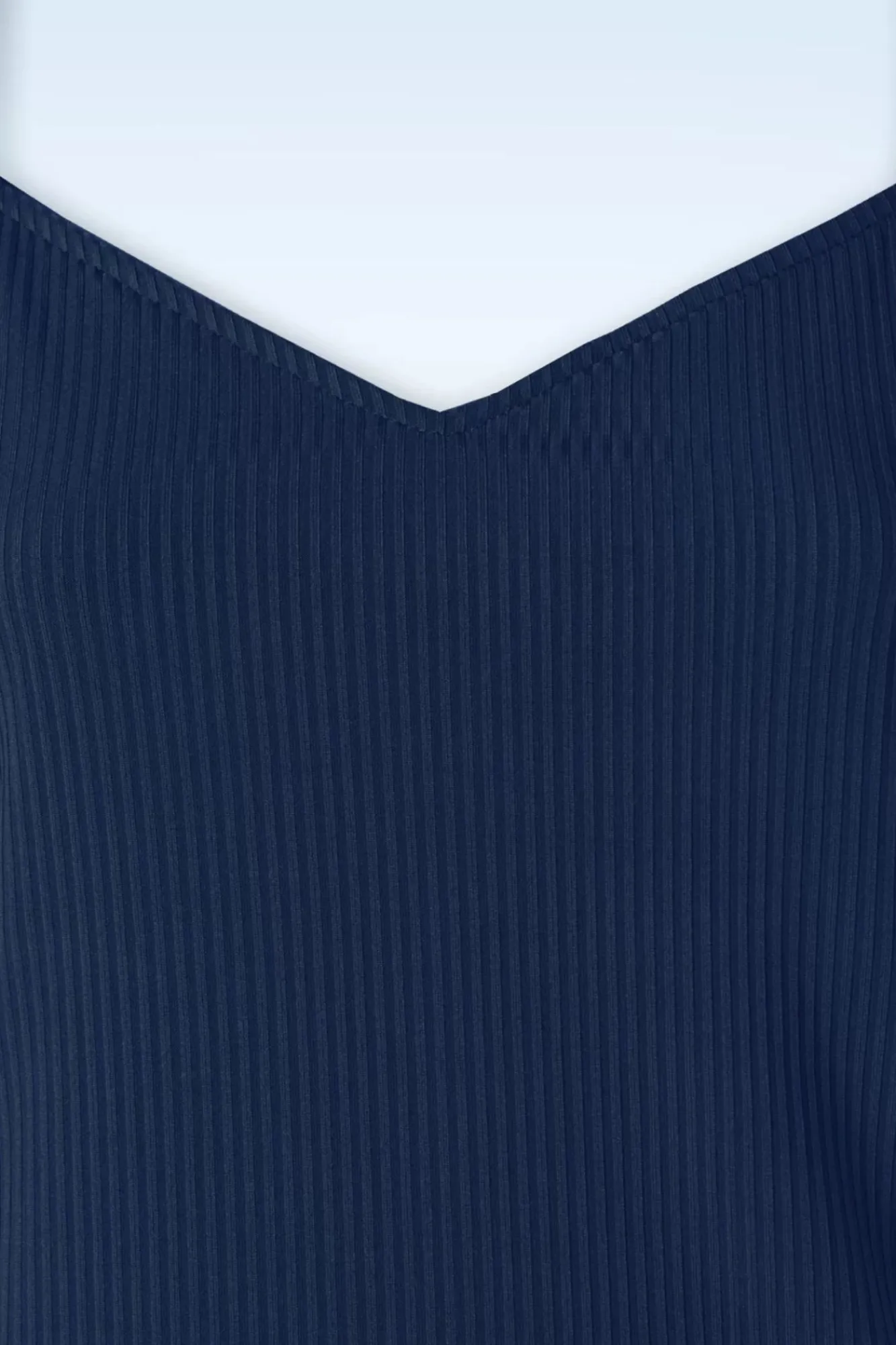 Clearance Banned Retro Fara Top In Marineblauw