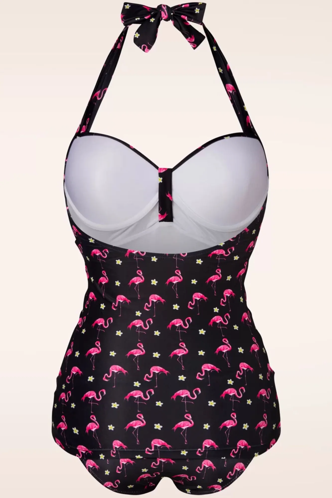 Cheap Belsira Flamingo Badpak In Zwart En Roze