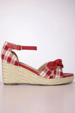 New Banned Retro Free Spirit Sleehakken In Rood