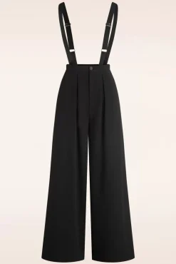 Sale Collectif Clothing Glynda Broek In Zwart