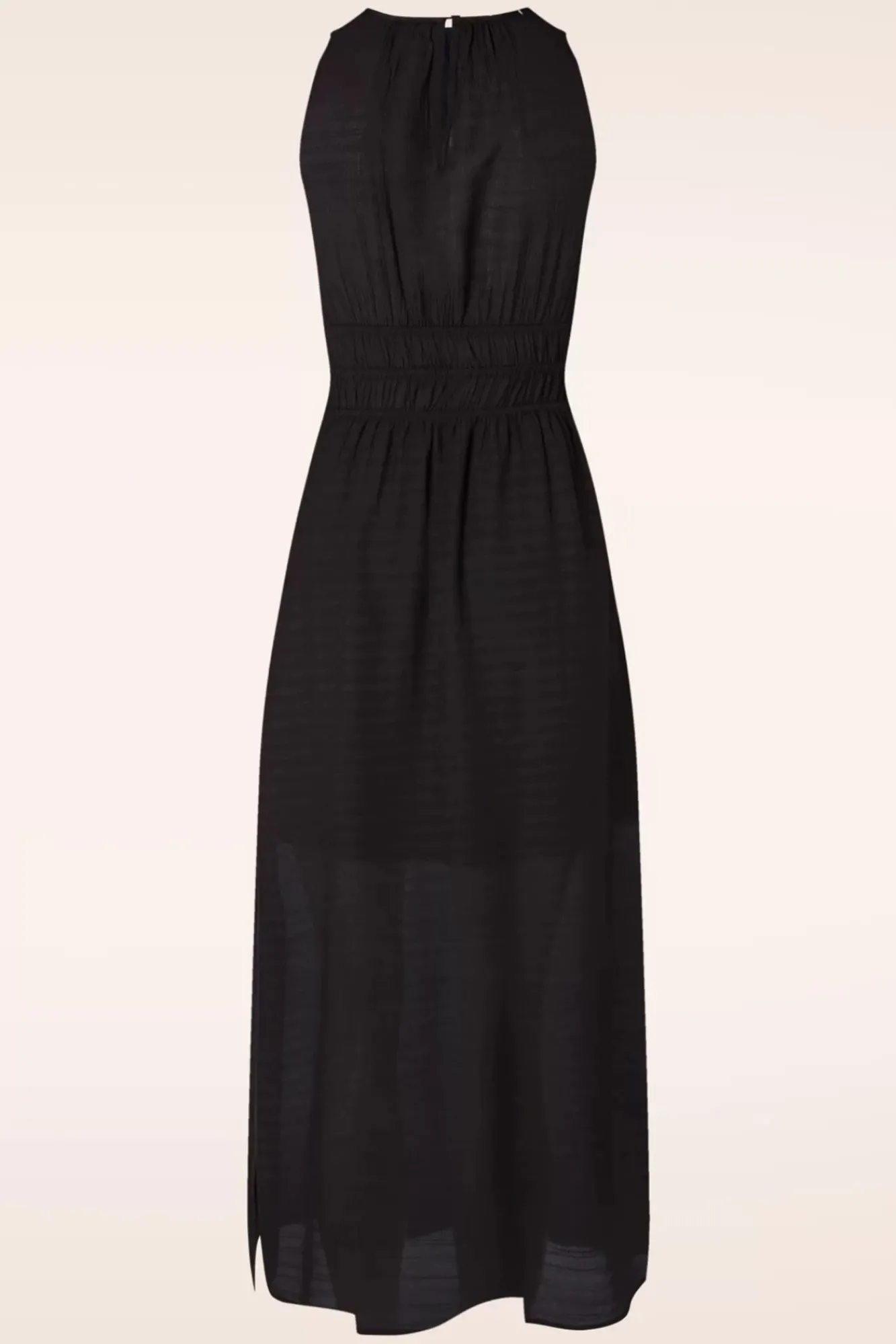 Sale Compania Fantastica Hannah Maxi Jurk In Zwart