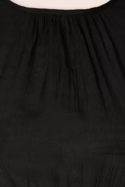 Sale Compania Fantastica Hannah Maxi Jurk In Zwart