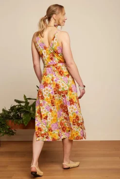 Best Sale King Louie Hazel Marini Jurk In Tuscan Geel