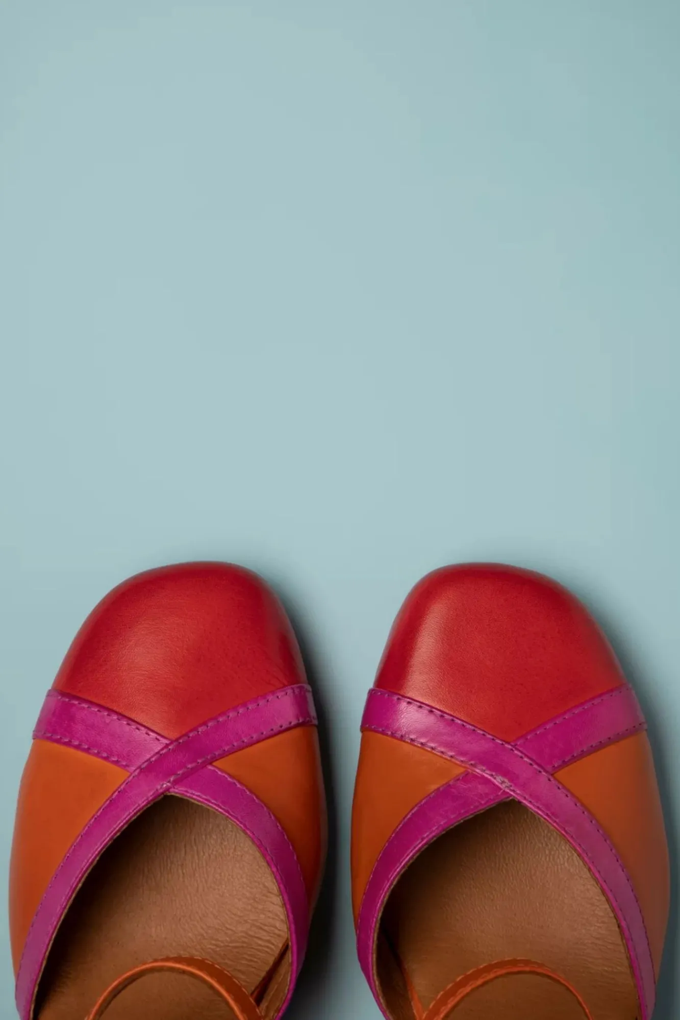 Fashion Miz Mooz Hedwig Mary Jane Pumps In Scarlet En Oranje