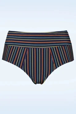 Online Marlies Dekkers Holi Vintage Bikinibroekje Met Hoge Taille In Multi