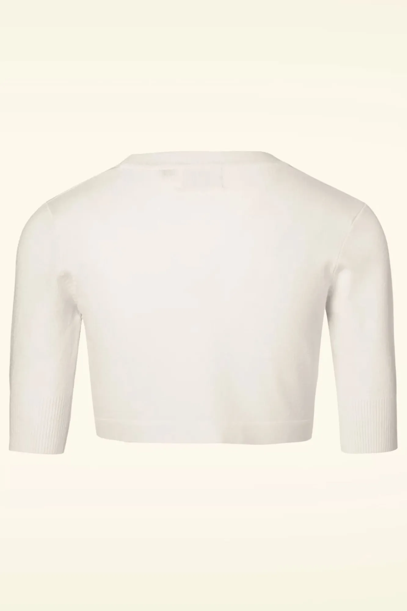 Online Banned Retro Hudson Bolero In Ivoorwit