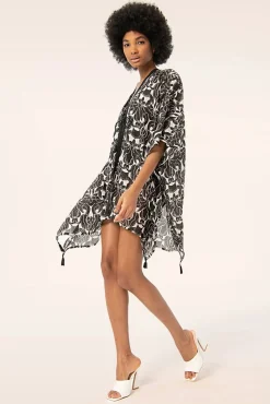 Cheap Surkana Inca Kimono In Zwart