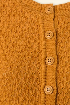 Hot Mak Sweater Jennie Vest In Brons