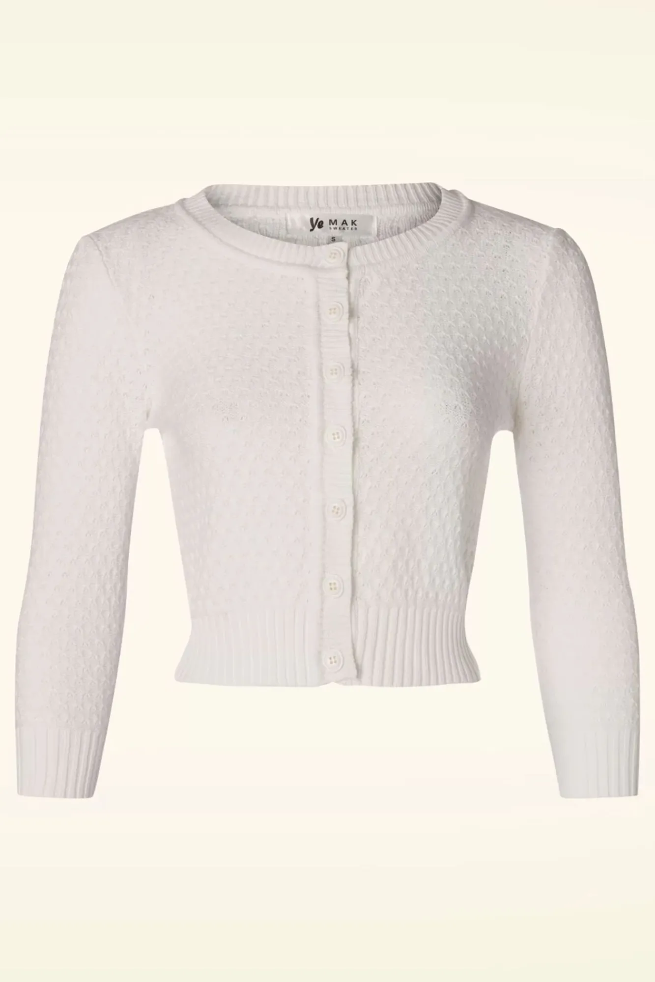 Discount Mak Sweater Jennie Vest In Ivoor