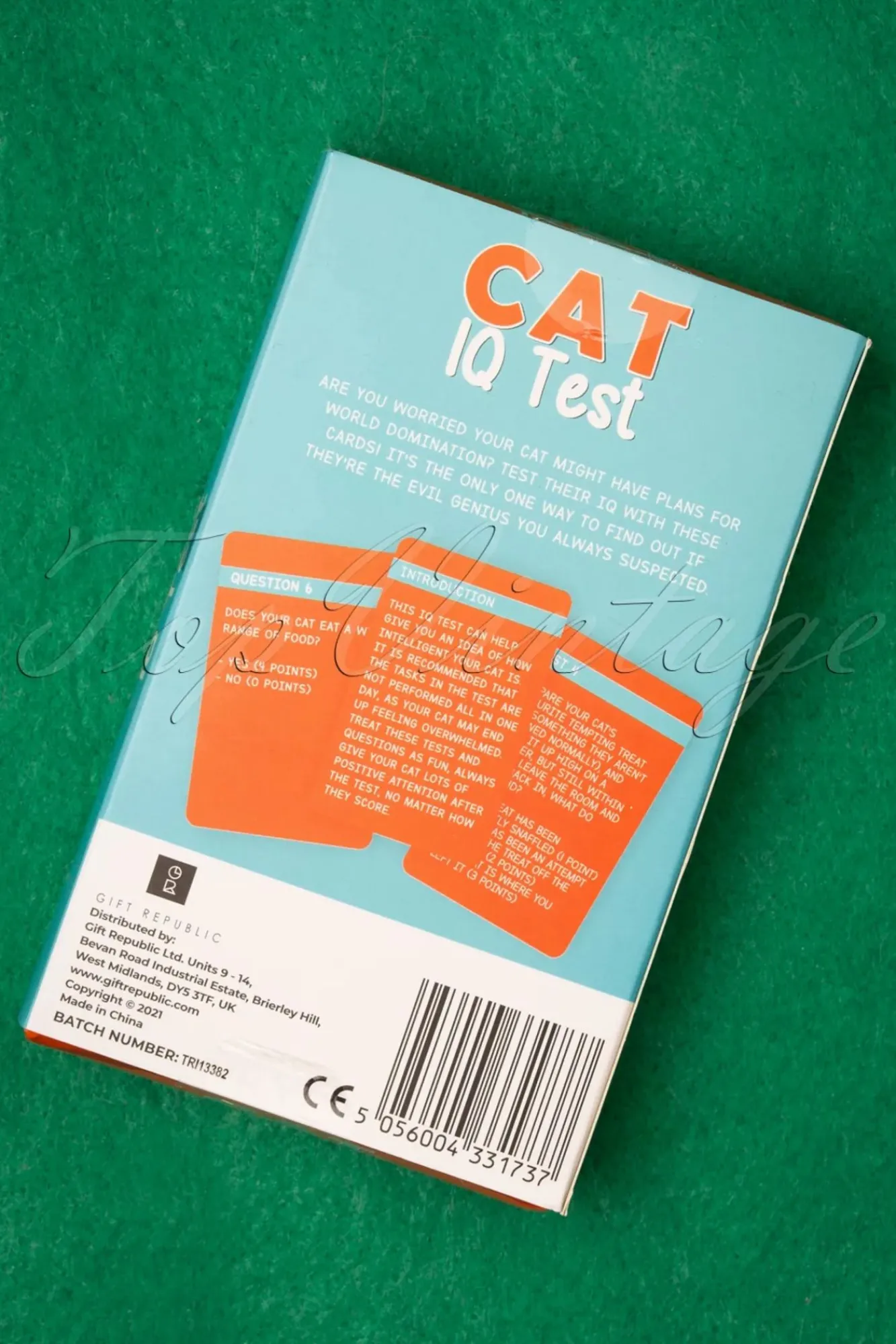 Hot Gift Republic Katten Iq-Test!