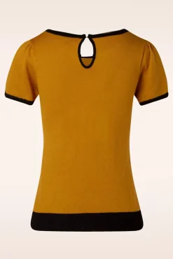 Online Mak Sweater Katten Trui In Camel