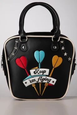 Clearance Banned Retro Keep 'Em Flying Handtas In Zwart