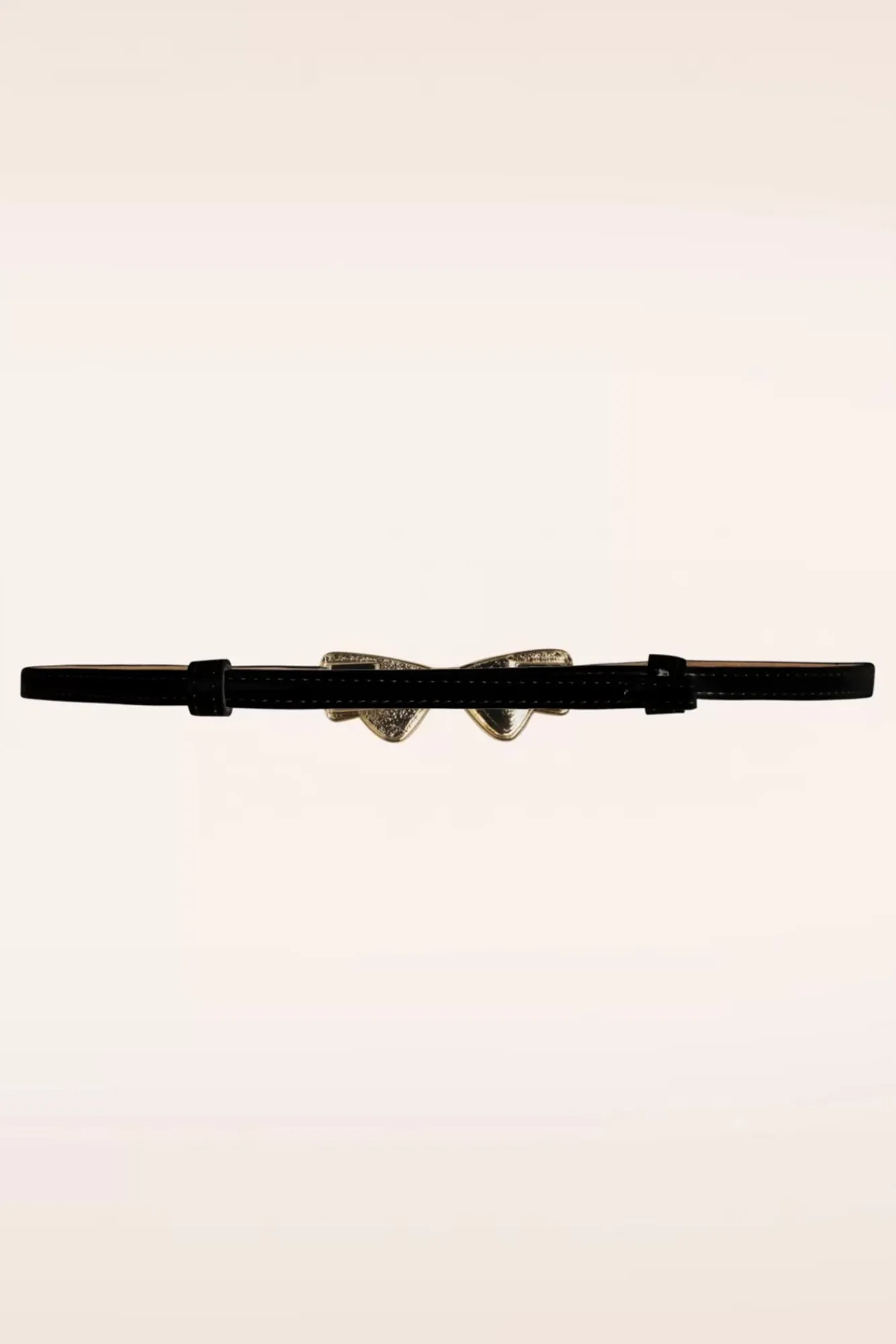Shop Banned Retro Lana Bow Riem In Zwart