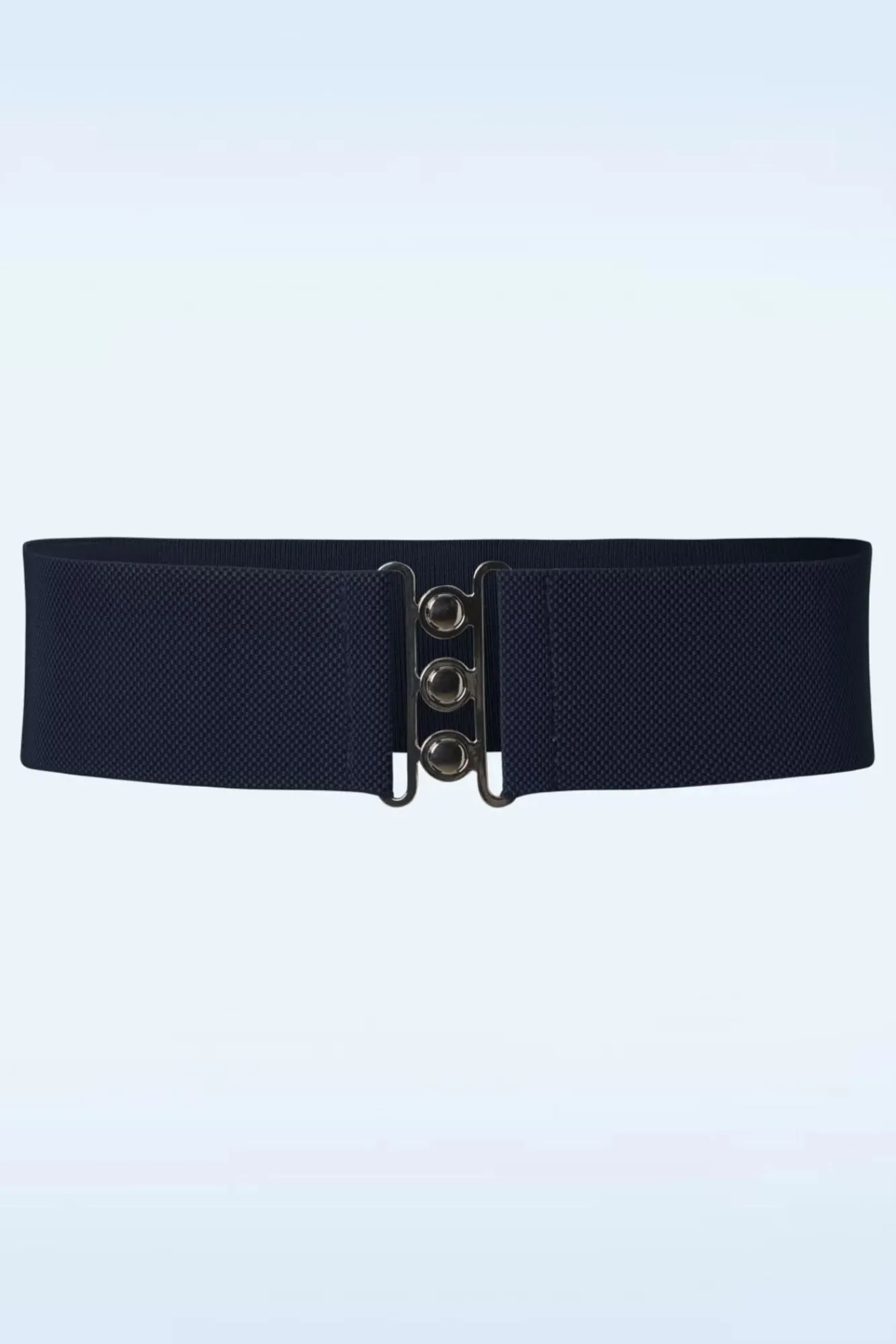 Outlet Banned Retro Lauren Retro Stretchriem In Marineblauw