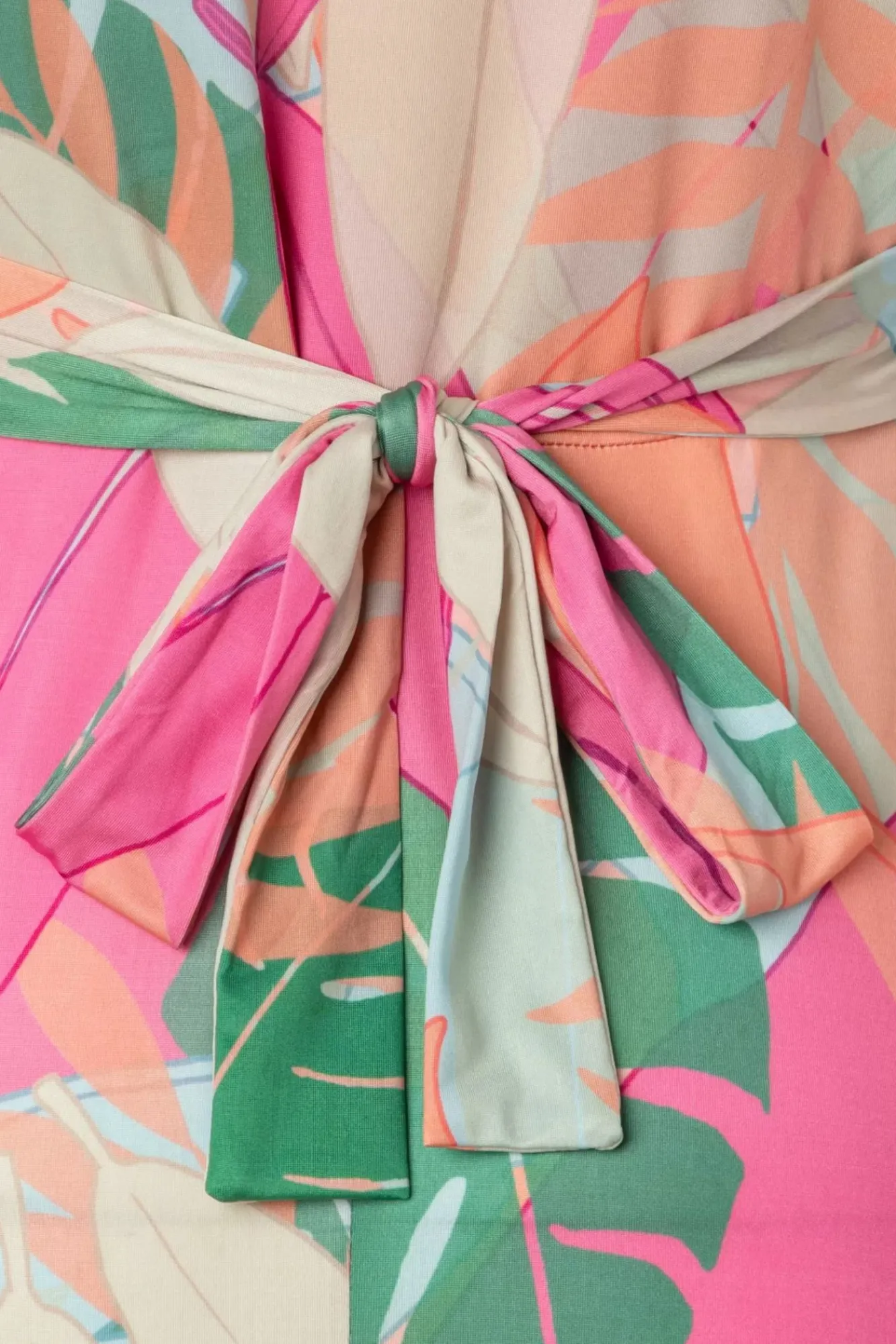 Best Sale Vintage Chic for Topvintage Laurie Maxi Jurk In Multi Pastle Leaves