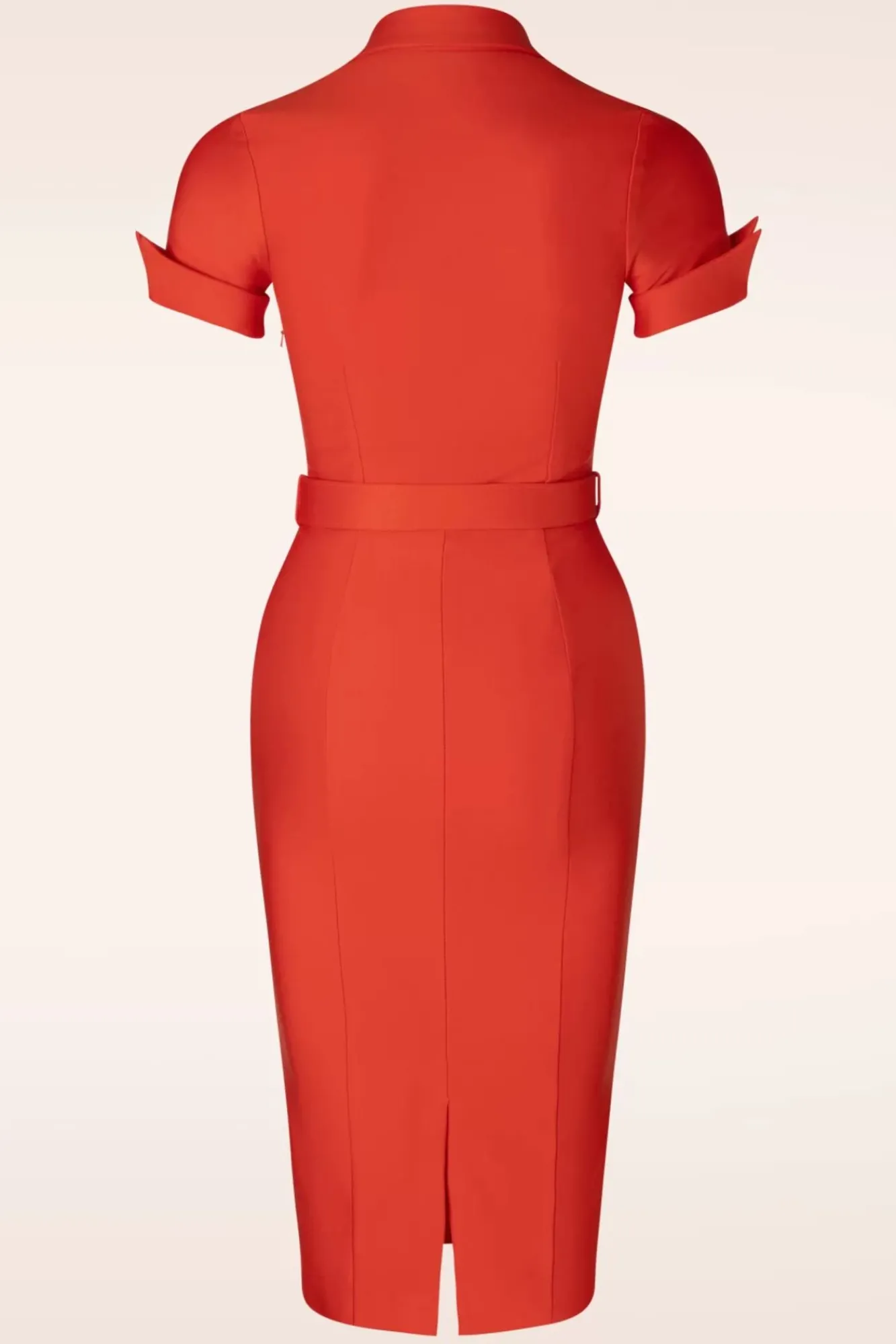 Discount Zoe Vine Lois Pencil Jurk In Rood