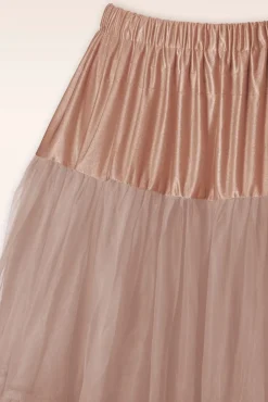 Discount Banned Retro Lola Lifeforms Petticoat In Perzik Beige