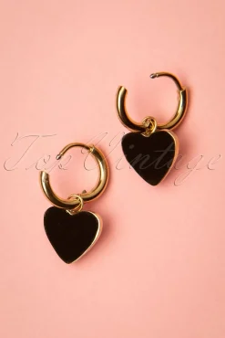 New Day&Eve by Go Dutch Label Love Pearl Oorbellen In Goud
