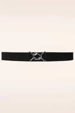Best Banned Retro Macha Stretch Riem In Zwart