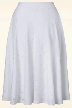 New Vintage Chic for Topvintage Mandy Swing Rok In Wit