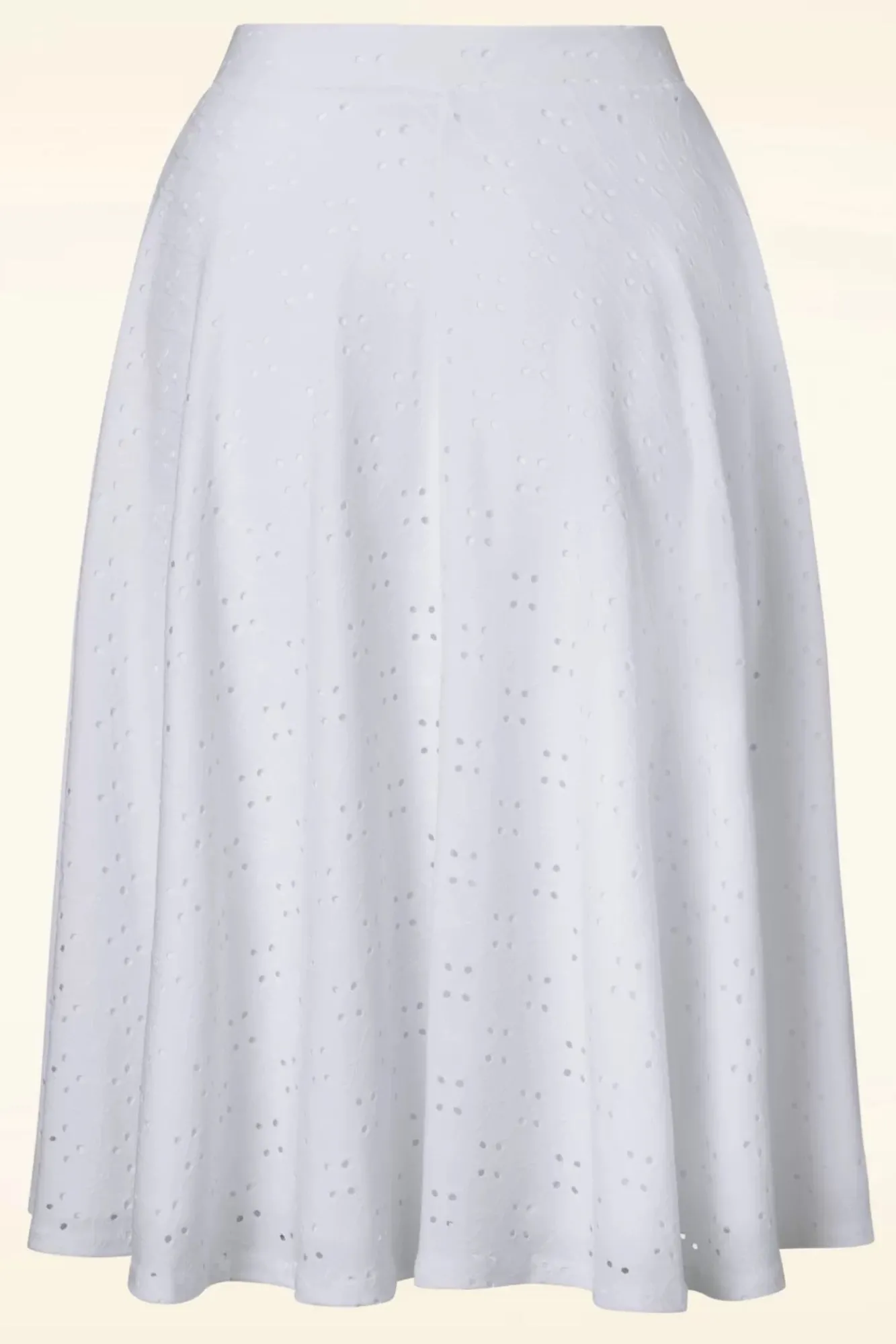 New Vintage Chic for Topvintage Mandy Swing Rok In Wit