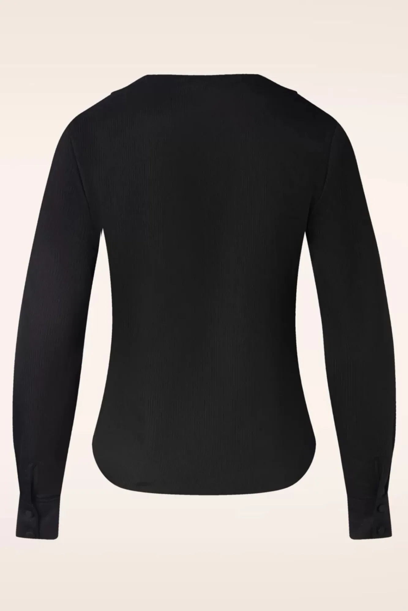 Online Banned Retro Maria Blouse In Zwart