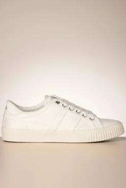 Clearance Gola Mark Cox Tennis Sneakers In Gebroken Wit