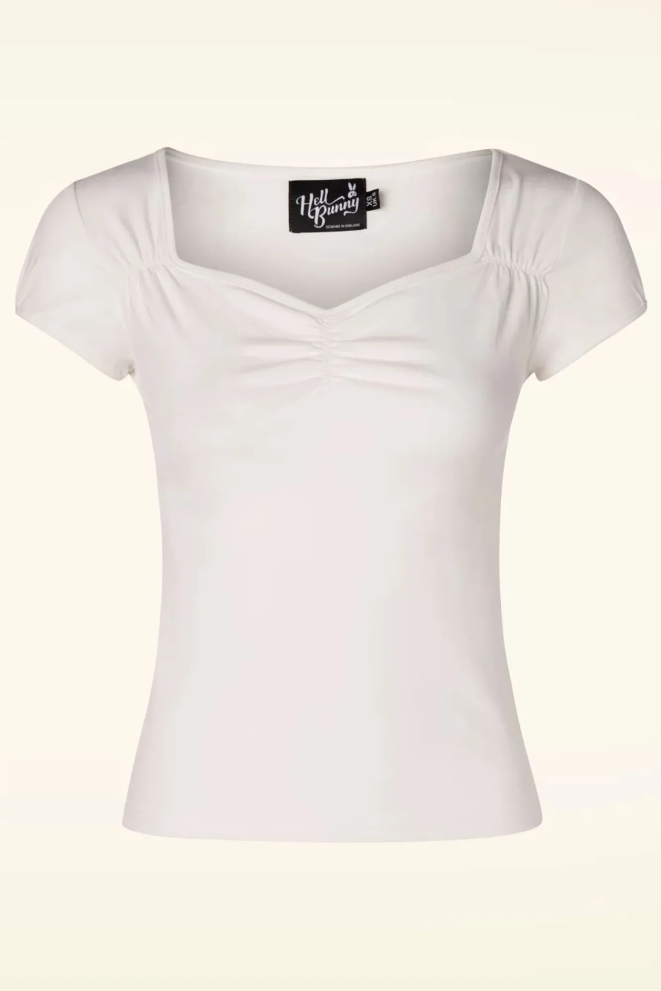 Sale Bunny Mia Top In Ivoorwit