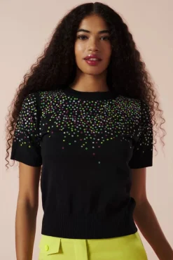 Best Sale Minueto Mina Sweater In Zwart