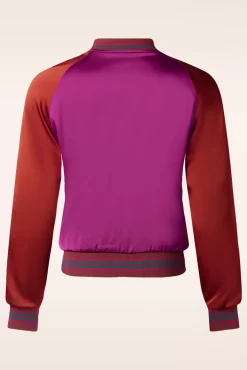Fashion King Louie Monka Bomber Jasje In Avondblauw