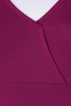 Sale LaLamour Monroe Top In Druifpaars