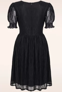 New Bunny Mortem Mini Jurk In Zwart