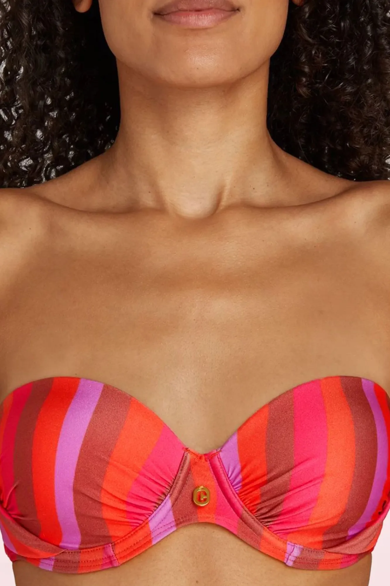 Sale TC Beach Multiway Shiny Waves Bikinitop Multi