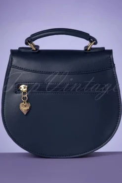 Fashion Banned Retro Nautical Kelly Lee Handtas In Marineblauw