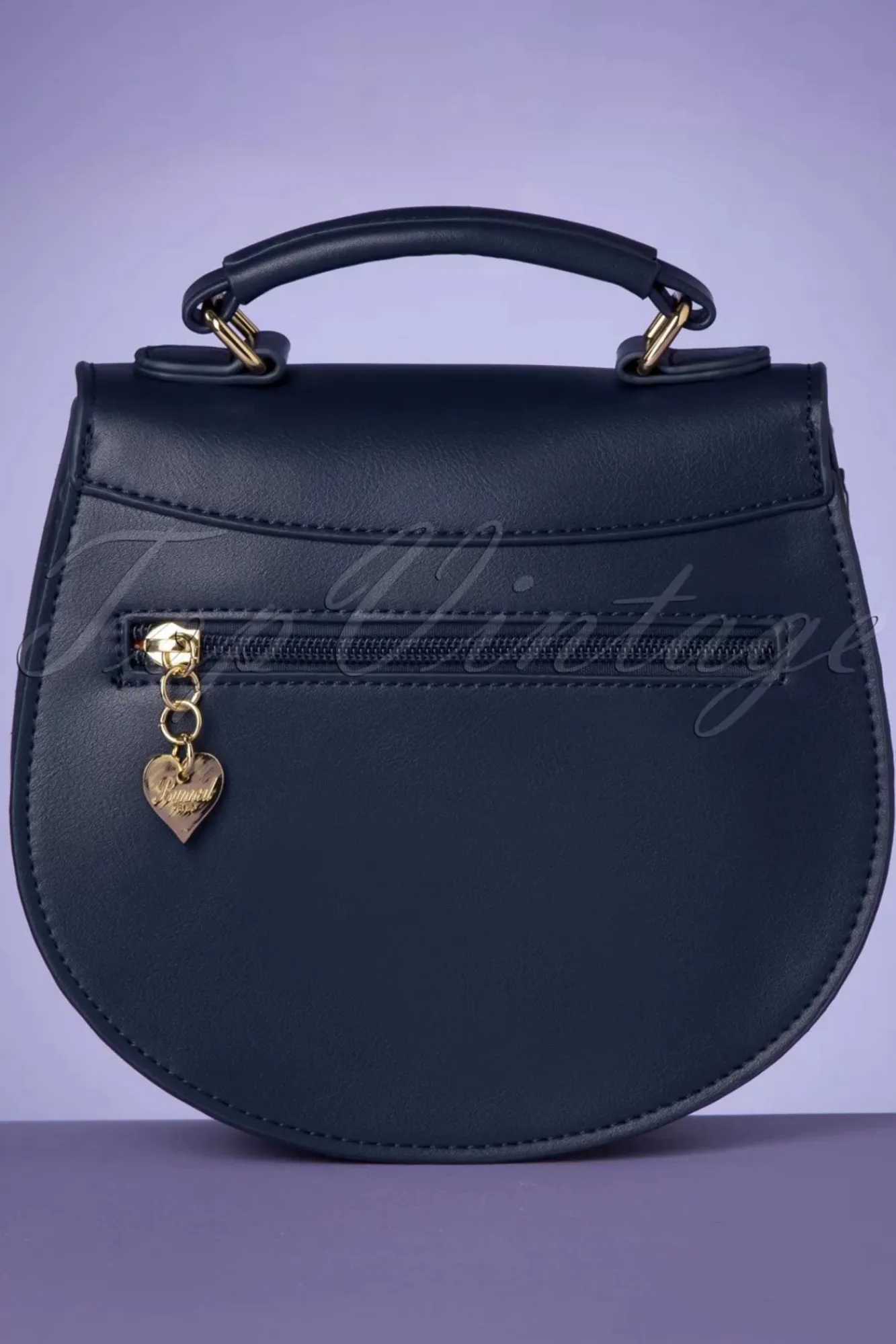 Fashion Banned Retro Nautical Kelly Lee Handtas In Marineblauw