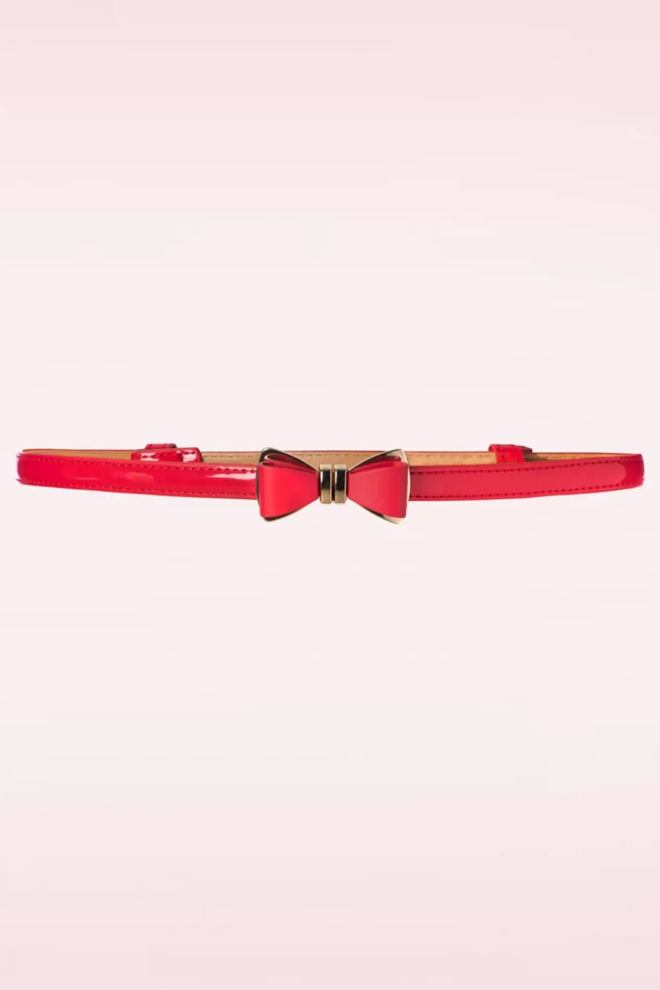 Store Banned Retro Ocean Avenue Strikriem In Rood