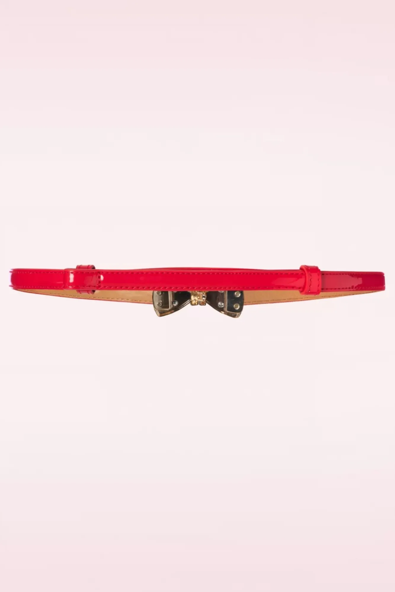 Store Banned Retro Ocean Avenue Strikriem In Rood